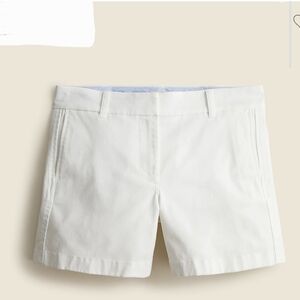 J. Crew Women's White Bermudas